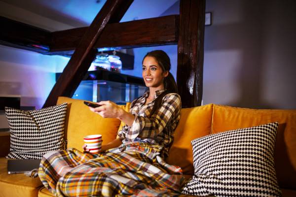 Perfekte LED-Lichtstimmung für den Filmeabend