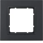 Kunststoff anthrazit matt