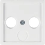 TV-Abdeckungen polarweiß