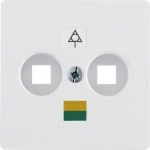 Klinikinstallation weiß matt