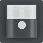 Melderaufsatz anthrazit samt