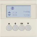 Jalousiesteuerung cremeweiß