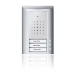 Türstation Entravox silber