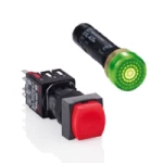 8 und 16mm Drucktaster, Schalter, Leuchtmelder