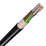 Erdkabel PVC schwarz NYY-J 3x1,5mm² 500 Meter 