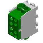 Pollmann HLAK35-1/2M2 2080143 Hauptleitungsabzweigklemme grün 
