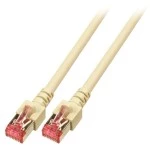 EFB MK6001.15G Patchkabel Cat. 6 2x RJ45 Stecker grau 15,0 Meter 