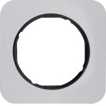 Berker 10112184 Rahmen 1fach R.1 Alu/schwarz 