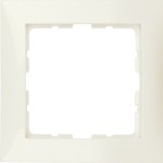 Berker 10118982 Rahmen 1fach S.1 weiß glänzend 