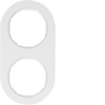 Berker 10122089 Rahmen 2fach Rd R.Classic pw 