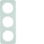 Berker 10132109 Rahmen 3fach R.1 Glas pw 