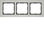 Berker 10233606 Rahmen 3fach waag E-St B.7 E-St/anth 