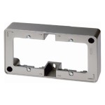 Berker 10309004 Aufputz-Rahmen 2fach Edelstahl lackiert 