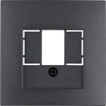 Berker 10331606 Z-stück mit TAE S.1/B.3/B.7 anthr matt 