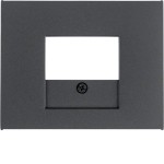 Berker 10357006 Zentralstück mit TAE K.1 anthrazit matt 