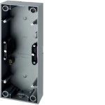 Berker 10439939 Aufputz-Gehäuse 3fach Q.3 alu samt lack 