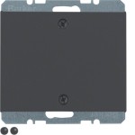 Berker 10457106 Blindverschluss mit ZS schra. K.1 anthr 