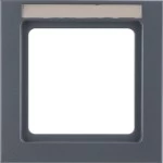 Berker 10516086 Rahmen 1fach BSF Q.3 anth. 