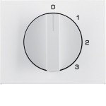 Berker 1087710900 Zentralstück m Drehk für 3 SK.1 polarw 