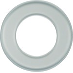 Berker 109130 Serie Glas, Rahmen 1fach f. HWM 