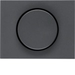 Berker 11357006 Zentralstück m Knopf f D-Dimm K.1 anthr 