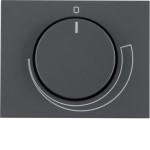 Berker 11357206 Zentralstück m Knopf f DzStell K.1 anthr 