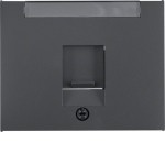 Berker 11707006 Zentralstück m Staubs u BF K.1 anthrazit 