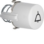 Berker 1227 Knopf Tast.Kl.Glas-Ser.pw 