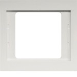 Berker 13137009 Rahmen 1-fach, K.1, polarweiß glänzend 