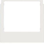 Berker 13191909 Designrahmen eckig polarweiß matt 