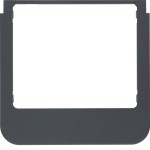 Berker 13196086 Designrahmen rund anthrazit matt 