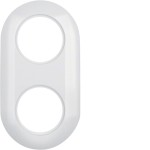 Berker 138129 Rahmen 2-fach Serie 1930 polarweiß, glänzend 