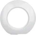 Berker 138149 Abdeckrahmen, Aufputz, 1-fach, Serie 1930, IP20, polarweiß glänzend 