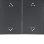 Berker 14357206 Wippen m Aufdruck Pfeile K.1 anthr mat 