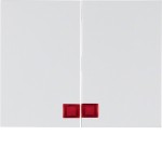 Berker 14377009 Wippen beleuchtb K.1 polarweiß glänzend 