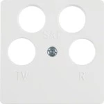 Berker 148409 Z-Platte für Ant ZS pw 