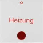 Berker 16218909 Wippe f Heizung S.1/B.x polarweiss matt 