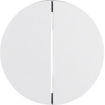 Berker 16232089 Wippen R.1/R.3 polarweiß glänzend 