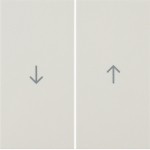 Berker 16258982 Wippen m Aufdr Symbol Pfeil S.1/B.x weiß 