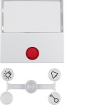 Berker 16961909 Wippe m 5 Linsen u BSF groß S.1/B.3/7 pw 