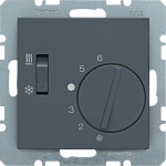 Berker 20291606 RTR, Wechsler, Heiz/Kühl, Sx/Bx, anthr. 