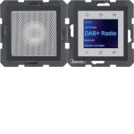 Berker 30801606 Radio mit Lautspr. DAB+, Bt.,B.x anth. 