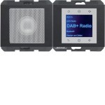 Berker 30807006 Radio mit Lautspr. DAB+, Bt.,K.x anth. 
