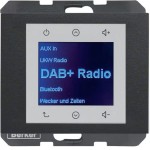 Berker 30847006 Radio DAB+, Bt., K.x anth. 