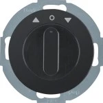 Berker 38122145 Jal-Drehsch,2p ,Z-St, R.Classic, schwarz 