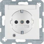 Berker 41108989 Steckd. SCHUKO LED BSF erh BS S.1/B.x pw 