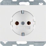 Berker 41157009 Steckdose SCHUKO K1 polarweiß mit Zen 