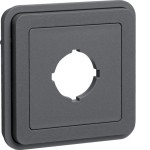 Berker 42913505 Abdeckung m. Stecköffnung Ø22.5mm W.1 gr 