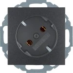 Berker 47271606 Steckdose SCHUKO 45° S.1/B.x anthrazit 