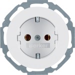 Berker 47272089 Steckdose SCHUKO 45° R.1/R.3 pw 